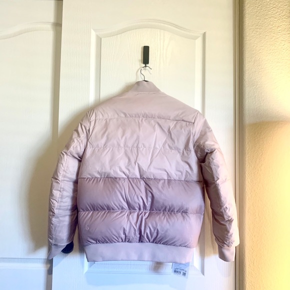 🟠SOLD🟠Roam Far Wool Reversible Bomber/Waterproof/Pink - Picture 13 of 13